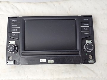 фото thumb №1, Екран дисплей радіо vw golf vii passat b8 3g0919605b