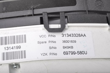 фото thumb №8, Volvo s60 ii v60 1.6 d2 спідометр  прилади 31343328