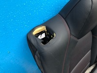 фото thumb №14, Mercedes w176 amg сиденья обивка кожаный кожа czerwona nić