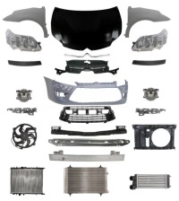 Купить Citroen c4 08-10 перед капот бампер pas лампа крыло, фото thumb