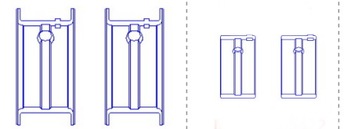 фото thumb №2, Вкладыши главные вала std astra j 1.4t 1.4 turbo a14net b14net