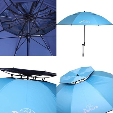 PARASOL PLAŻOWY OGRODOWY PRZECIWSŁONECZNY 220CM