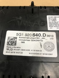фото thumb №7, Счетчик приборы vw golf vii 5g1920640d europa