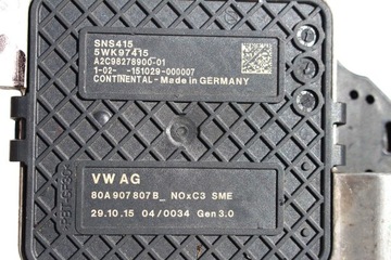 фото thumb №6, Audi a4 a5 q5 датчик зонд nox 80a907807b 80a907807n 8w0907807c 2,0tdi 8