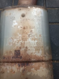 Bmw x3 g01 18-24 гасник вихлоп kompletny 8487184 2.0 америка в Україні, фото thumb