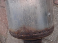 фото thumb №7, Гаситель катализатор комплект vw touran 2.0 tdi