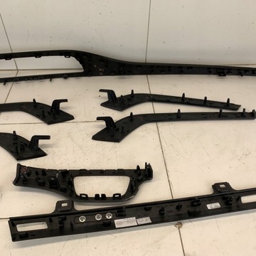 фото thumb №14, Декори капот тунелю двері дерево 11szt набір audi q7 sq7 4m s-line 18r