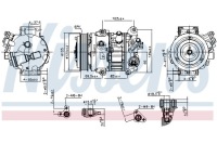 фото thumb №11, Компрессор кондиционера nissens 890803 8831078010 toyota