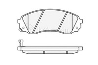 фото thumb №1, Meyle гальмівні колодки гальмівні kia перед carnival 06- з cz