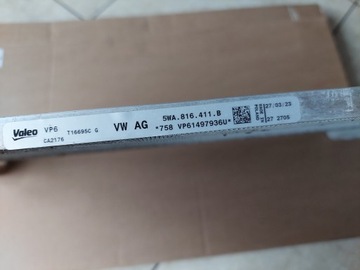 ОХЛАДИТЕЛЬ КОНДИЦИОНЕРА - VW - SKODA - AUDI - SEAT - 5WA816411B