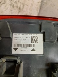 Фара ліва задня лівий задній bmw x1 f48 led 16- в Україні, фото thumb