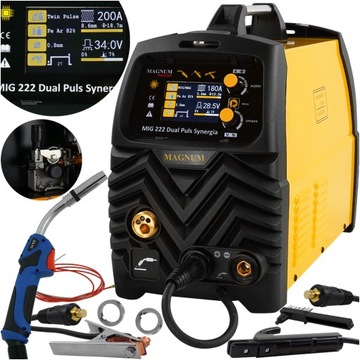MIGOMAT MAGNUM 222 DUAL PULS SYNERGY ДЛЯ АЛЮМИНИЯ