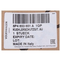 фото thumb №9, Решётка радиатора серая vag audi a3 s3 2004 2008 оригинальный 8p4853651a1qp