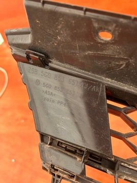 фото thumb №5, Решітка радіатора решітка vw golf vii 2.0 tdi gtd 5g0853653j