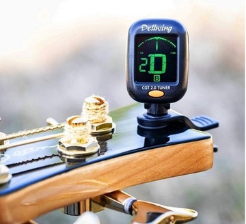 STROIK TUNER DO GITARY UKULELE BAS ELEKTRYCZNEJ TONER GITAROWY KLASYCZNEJ