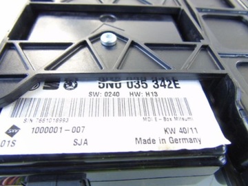 фото thumb №4, Vw scirocco модуль интерфейс 5n0035342e