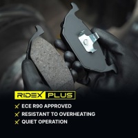 Купити Набір до заміна гальмівних колодок гальмівних ridex plus 402b1169p задній до vw, фото thumb