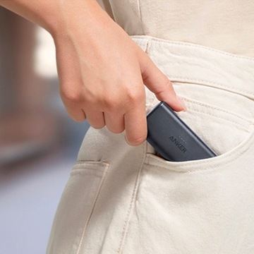 Маленький внешний аккумулятор Anker Nano, 5000 мАч, 22,5 Вт, карманный USB-C