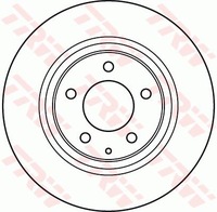 фото thumb №5, Trw диск тормозная mazda задняя rx-8 1,3 03-12