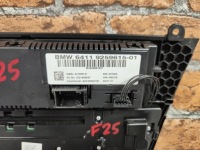 фото thumb №7, Bmw f25 x3 f26 x4 панель керування кондиціонера радіо 9259615 9208591