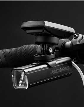 ROCKBROS RHL1500 Мощный велосипедный фонарь 1500 люмен VARIA / крепление GoPro