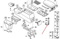 фото thumb №7, Bmw 5 e60 роз'єм прикурювача 61346977681 6977681 nowe оригінальні 2007