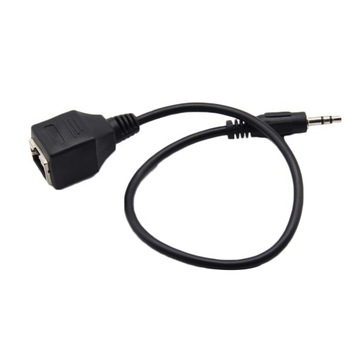 1 * 3,5 мм кабель «папа» и «мама» RJ45. Джек, чтобы