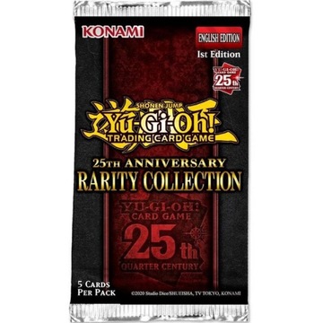 Ю-Ги-О! TCG: коробка-бустер коллекции раритетов, издание, посвященное 25-летию