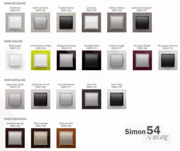 Simon 54 GNIAZDO TV HDMI + SIECIOWE RJ45 antracyt