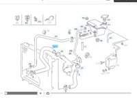 фото thumb №8, Шланг шланг труба рідини охолоджуючої mercedes w124 1245015782 e200 220e m111