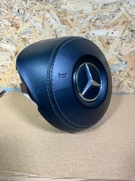 фото thumb №5, Подушка подушка безпеки водія amg, кермо mercedes s w222 чорна шкіра