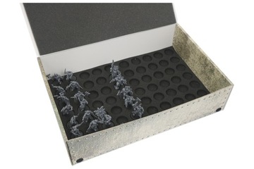 Pianka na podstawki 32 mm 35 modeli , do przenoszenia figurek bezpiecznie