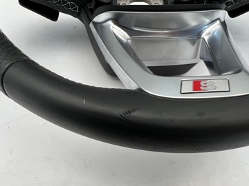 фото thumb №6, Audi q7 q8 4m s-line s руль ultifunkcja кожа лепестки