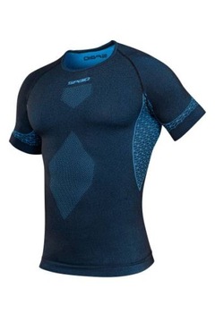 Koszulka Termoaktywna z krótkim rękawem SPAIO BREEZE BLACK/BLUE M