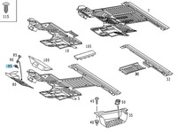 фото thumb №4, Замок бардачка w пол mercedes sprinter