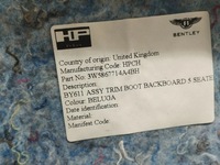 фото thumb №8, Bentley flying spur 2005 перегородка багажника