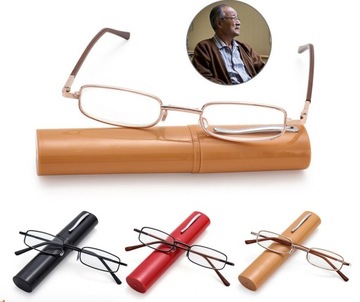 Okulary brelok SLIM do czytania wąskie PLUSY +3.5