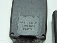 фото thumb №7, Citroen ds3 09-14 защёлки поперечина безопасности задняя 9681958880