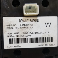 фото thumb №3, Панель управление навигации renault grand scenic 3 253b05176r