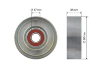 фото thumb №2, Ролик натяжителя ремень многоручейковый ford cougar, focus, maverick, mondeo i