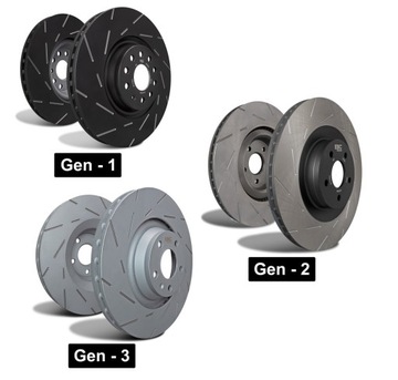 фото thumb №2, Nacinane диски ebc usr slotted - opel signum opc перед 314mm