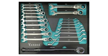 МОБИЛЬНАЯ МАСТЕРСКАЯ ИНСТРУМЕНТАЛЬНЫЙ ШКАФ + ИНСТРУМЕНТЫ 258 ЭЛЕМЕНТОВ Vander