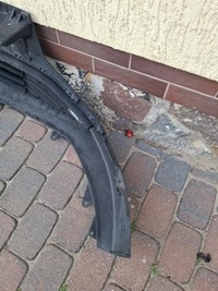 фото thumb №11, Нижній спойлер бампера накладка перед hyundai kona сірий структура