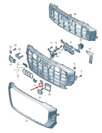 фото thumb №2, Audi q8 4mn left радиатор решётка cover 4m8807967aru6 original
