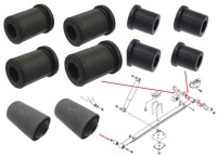 фото thumb №1, Втулка рессора задняя nissan navara d40 nissan pathfinder r51 2.5 dci набор