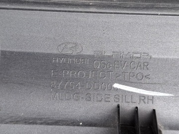 фото thumb №12, Планка пороговая правая hyundai kona электрический ev 87754-dd000
