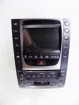 фото thumb №7, Lexus gs iii 07r радіо cd екран панель керування