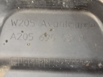 фото thumb №8, Mercedes w205 a2056900840 планка порогова права