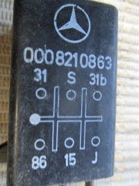фото thumb №8, 1639/10 реле модуль управление отопления стекло mercedes w123 190 1078200010