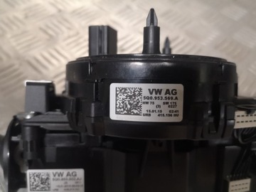 фото thumb №9, Vw passat b8 подрулевые рычаги лента 3q0953521r